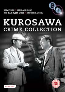 Kurosawa Crime Collection | Yoidore tenshi / Nora inu / Warui yatsu hodo yoku nemuru / Tengoku to jigoku  | Drunken Angel / Stray Dog / The Bad Sleep Well / High and Low  DVD